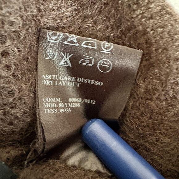 Costume National Sheer Mohair Turtleneck Sweater L - Picture 7 of 10